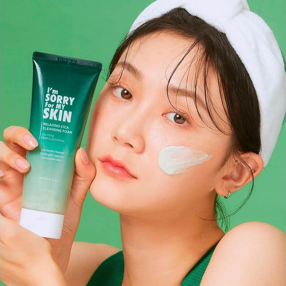 I'm Sorry For My Skin Relaxing Cica Cleansing Foam - 150 ml