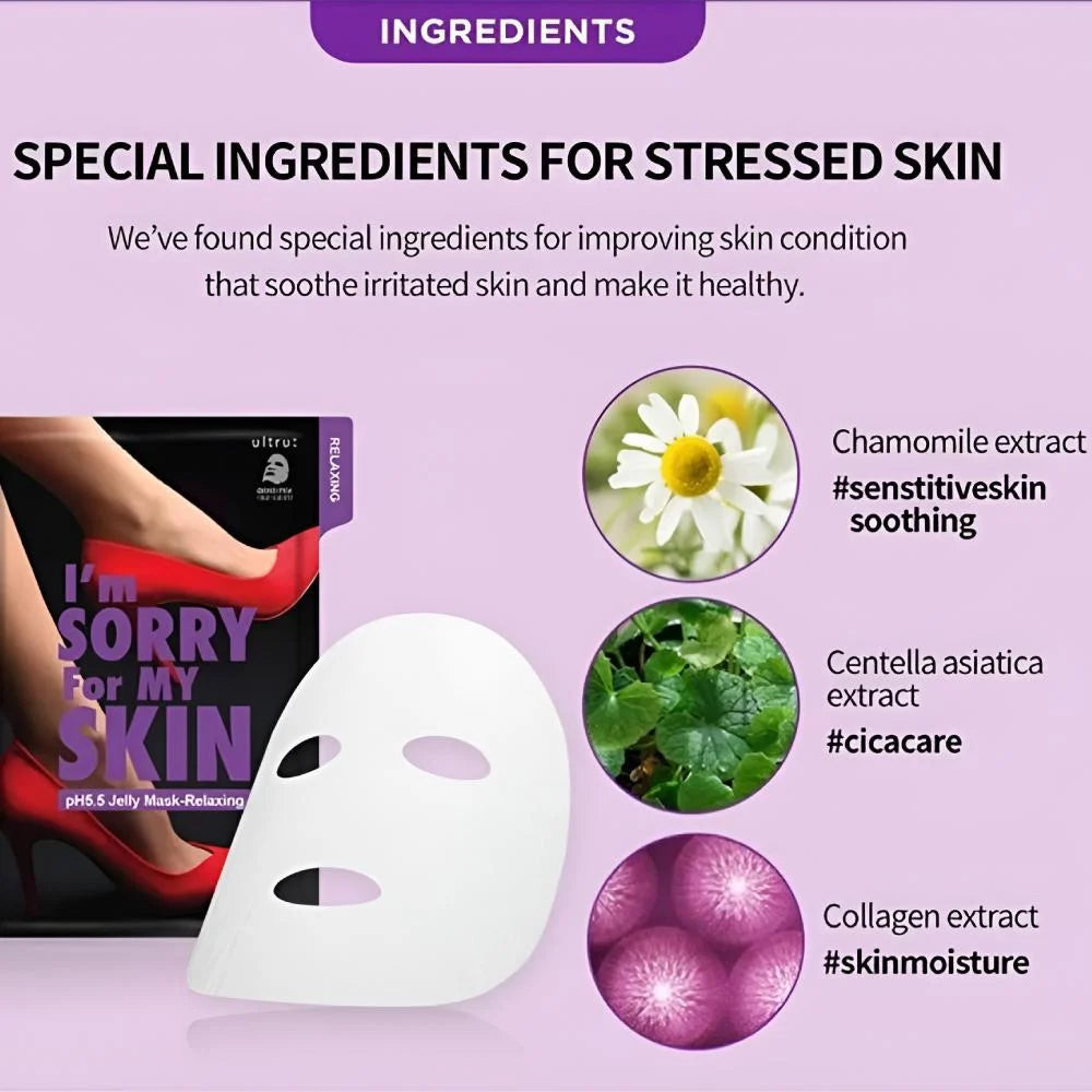 I'm Sorry For My Skin pH 5.5 Jelly Mask – Relaxing - 1 Sheet Mask