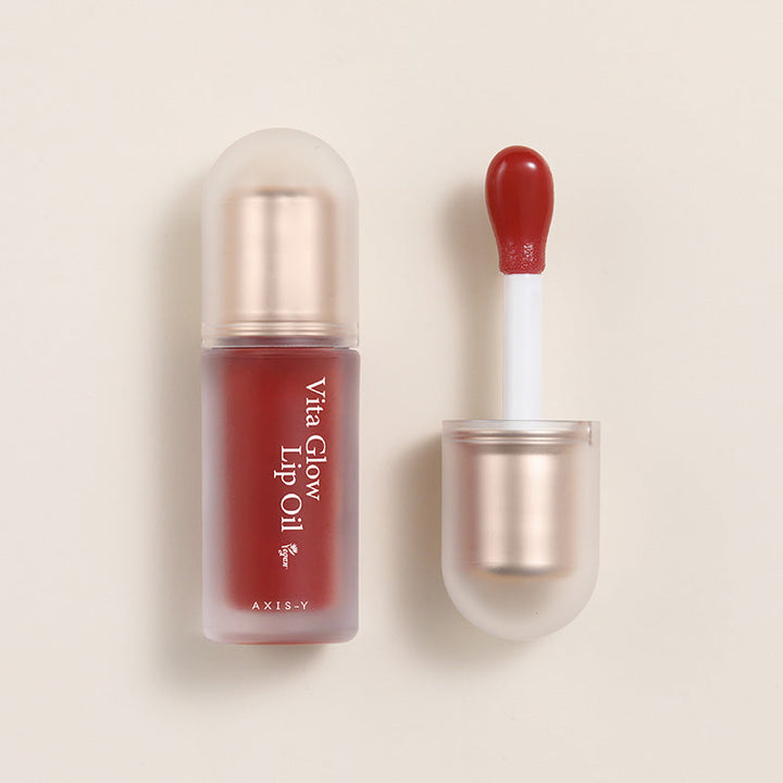 AXIS-Y Vita Glow Lip Oil [Cozy Fig]-4. — Axis-Y_VitaGlowLipOil_Photo2