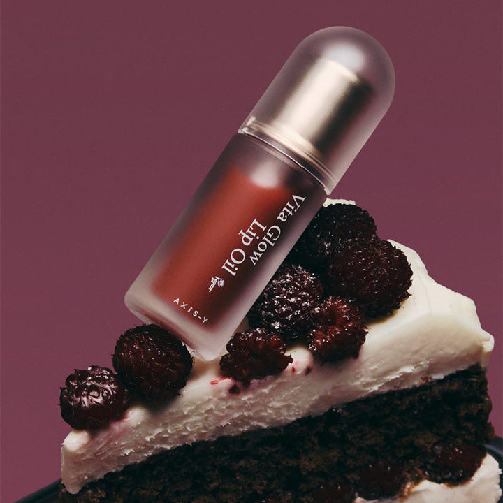 AXIS-Y Vita Glow Lip Oil [Cozy Fig]-4. — Axis-Y_VitaGlowLipOil_Photo3