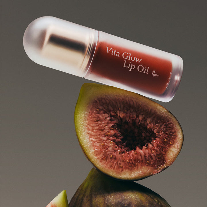 AXIS-Y Vita Glow Lip Oil [Cozy Fig]-4. — Axis-Y_VitaGlowLipOil_Photo7