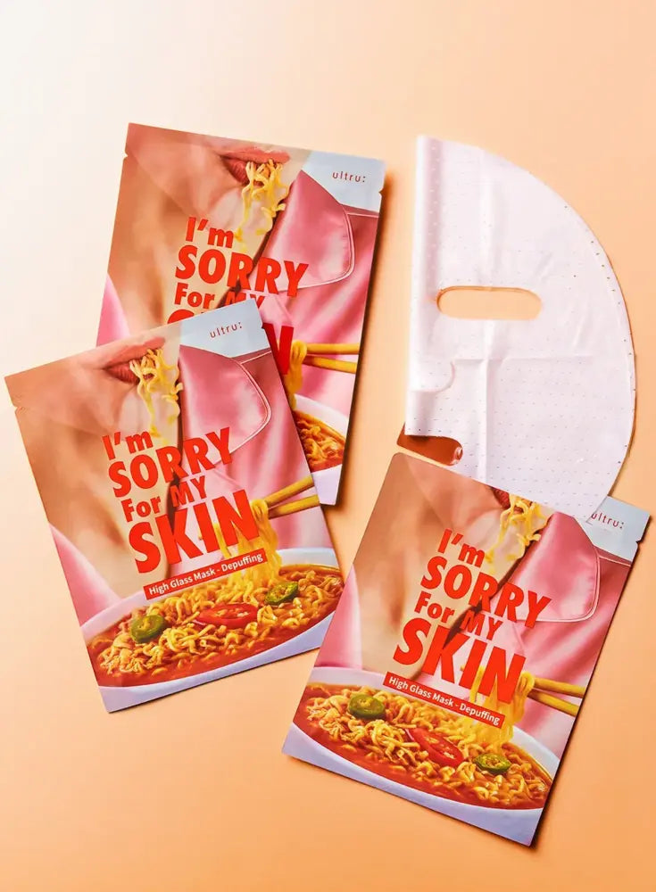 I'm Sorry For My Skin Highglass Mask – Depuffing - 1 Sheet Mask