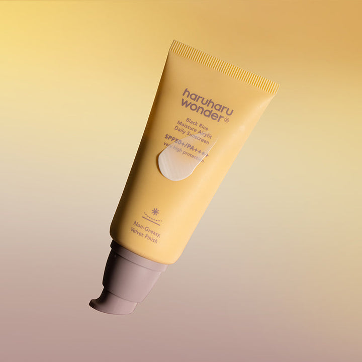 HARUHARU Wonder Black Rice Moisture Airyfit Daily Sunscreen SPF50+ PA++++ — 81f7ba075e460466af7b160e82e1aa09