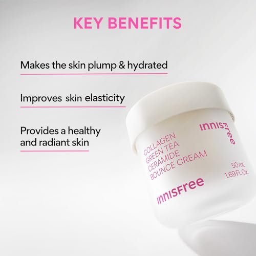 INNISFREE Collagen Green Tea Ceramide Bounce Cream — innisfree-collagen-green-tea-ceramide-bounce-cream-50ml-355556