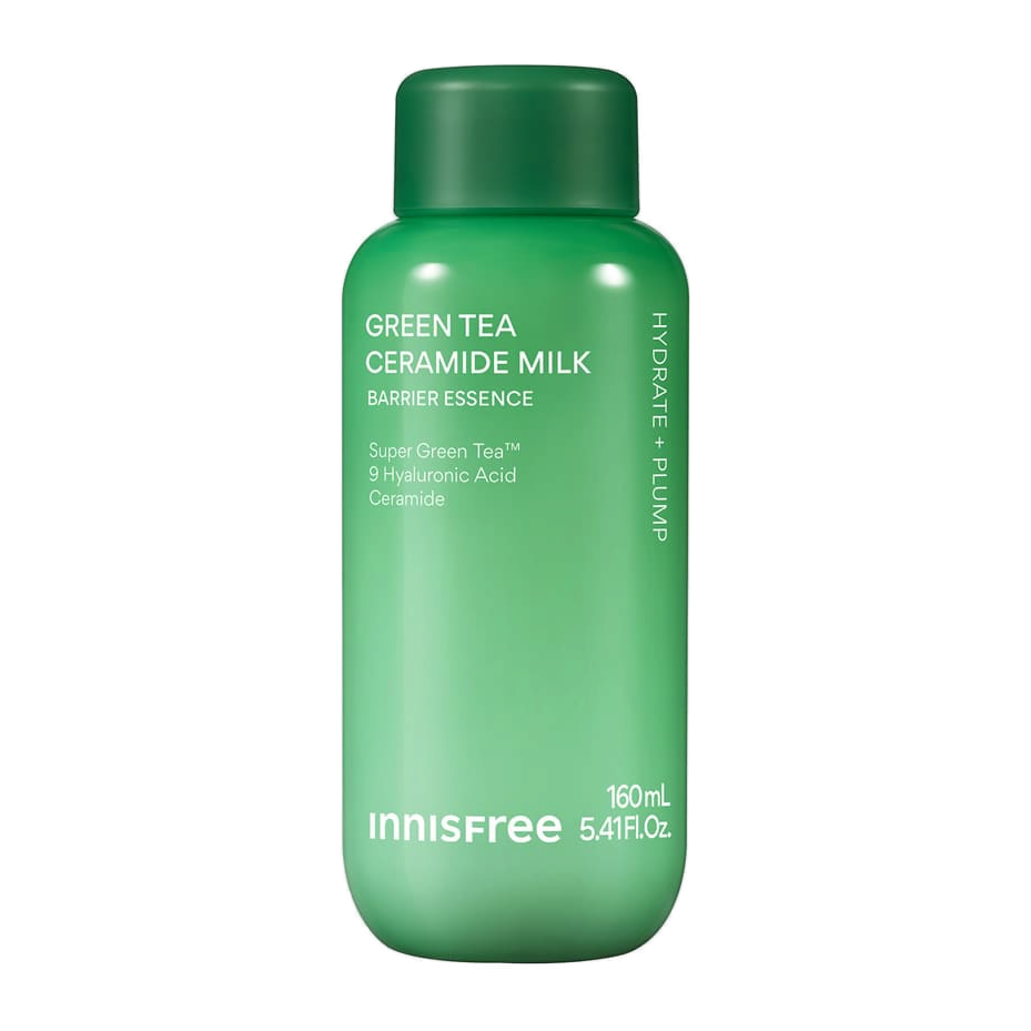 INNISFREE Green Tea Ceramide Milk — product_images_1769252967.01_IF_PDP_GT-CME_Packshot_1080x10801769710219_28a4748b-7958-4def-8e75-5a749493ede1 (transparent)