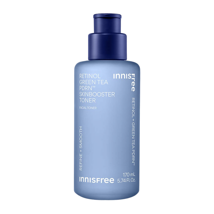 INNISFREE Retinol Green Tea PDRN Skinbooster Toner — 01_IF_R-PDRN-T_Packshot_2025_02_1_4870eec1-b9bf-484a-8ede-c40f0a0602b9 (transparent)