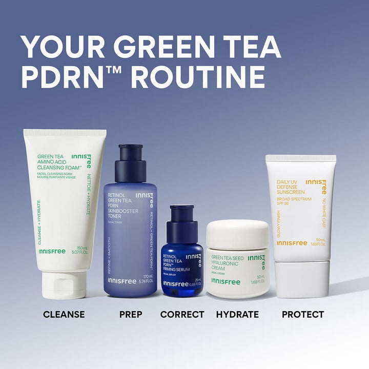 INNISFREE Retinol Green Tea PDRN Skinbooster Toner — 09_IF_PDP_R-PDRN_Routine_1080x1080_0f10925b-f349-468b-80c1-cd2fcf641749
