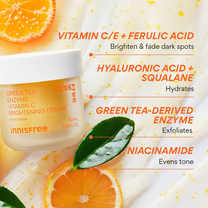 INNISFREE Vitamin C Green Tea Enzyme Brightening Cream — 707_IF_PDP_GT-VCC_1080x1080_Ingredients_aa5c89bf-6b35-4c29-9ff3-bf1554402528