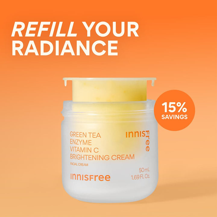 INNISFREE Vitamin C Green Tea Enzyme Brightening Cream — Vitamin_C_Refill1080x1080_1