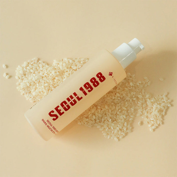 KSECRET SEOUL 1988 Snail Mucin 97% + Rice Essence — KSecret_SEOUL1988Essence_Photo1