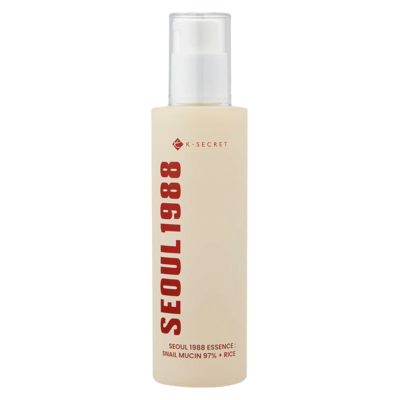 KSECRET SEOUL 1988 Snail Mucin 97% + Rice Essence — KSecret_SEOUL1988Essence_Packshot (transparent)