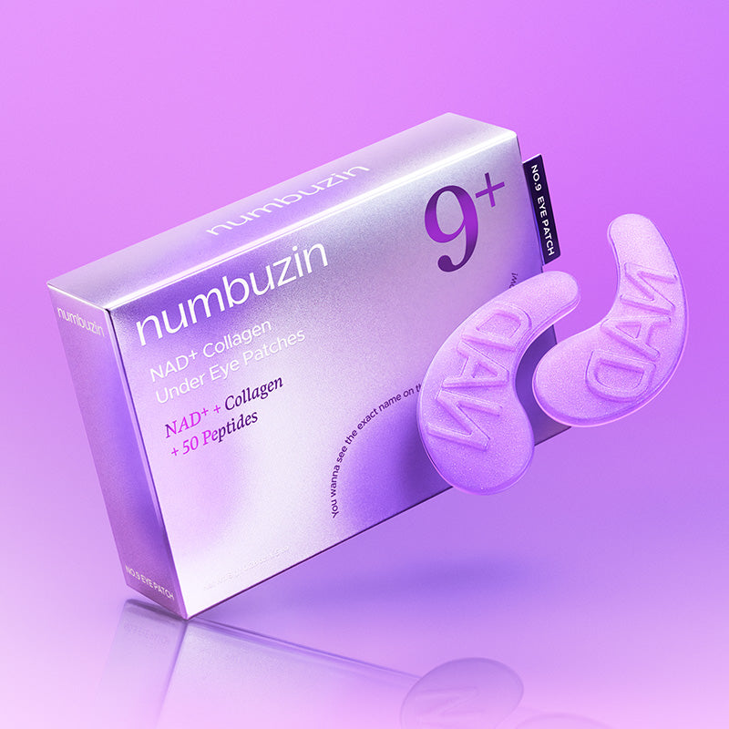 Numbuzin No.9 NAD+ Collagen Under Eye Patches (5 Pairs) — Numbuzin_No.9NADCollagenUnderEyePatches_Photo1
