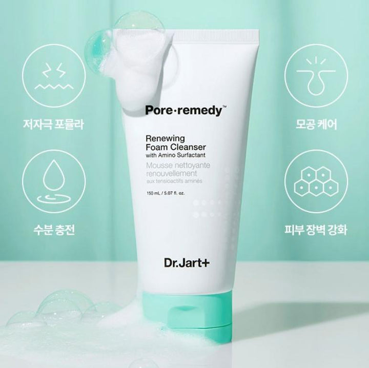 Pore Remedy Renewing Foam Cleanser 150ml – Dr.Jart+ — joom-pore-remedy-02