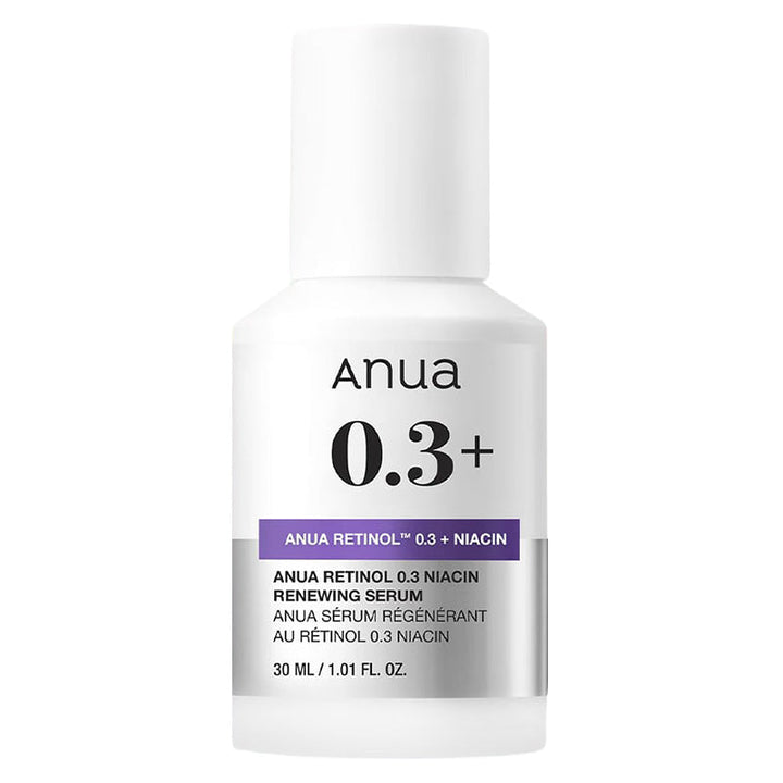 Retinol 0.3 + Niacin Renewing Serum — Anua_Retinol0.3_NiacinRenewingSerum_Packshot