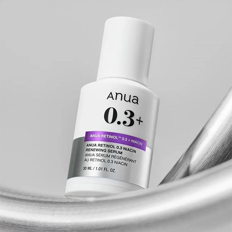 Retinol 0.3 + Niacin Renewing Serum — Anua_Retinol0.3_NiacinRenewingSerum_Photo1