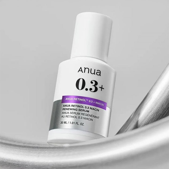 Retinol 0.3 + Niacin Renewing Serum — Anua_Retinol0.3_NiacinRenewingSerum_Photo1