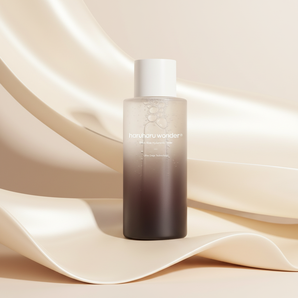 Retinol Routine for Dry & Sensitive Skin — 1: HARUHARU Wonder Black Rice Hyaluronic Toner
