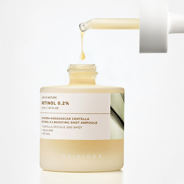 SKIN1004 Madagascar Centella Retinol 0.2 Boosting Shot Ampoule — SKIN1004_MadagascarCentellaRetinol0.2BoostingShotAmpoule_Photo1