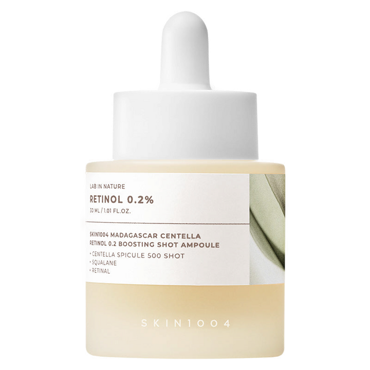 SKIN1004 Madagascar Centella Retinol 0.2 Boosting Shot Ampoule — SKIN1004_MadagascarCentellaRetinol0.2BoostingShotAmpoule_Packshot (transparent)