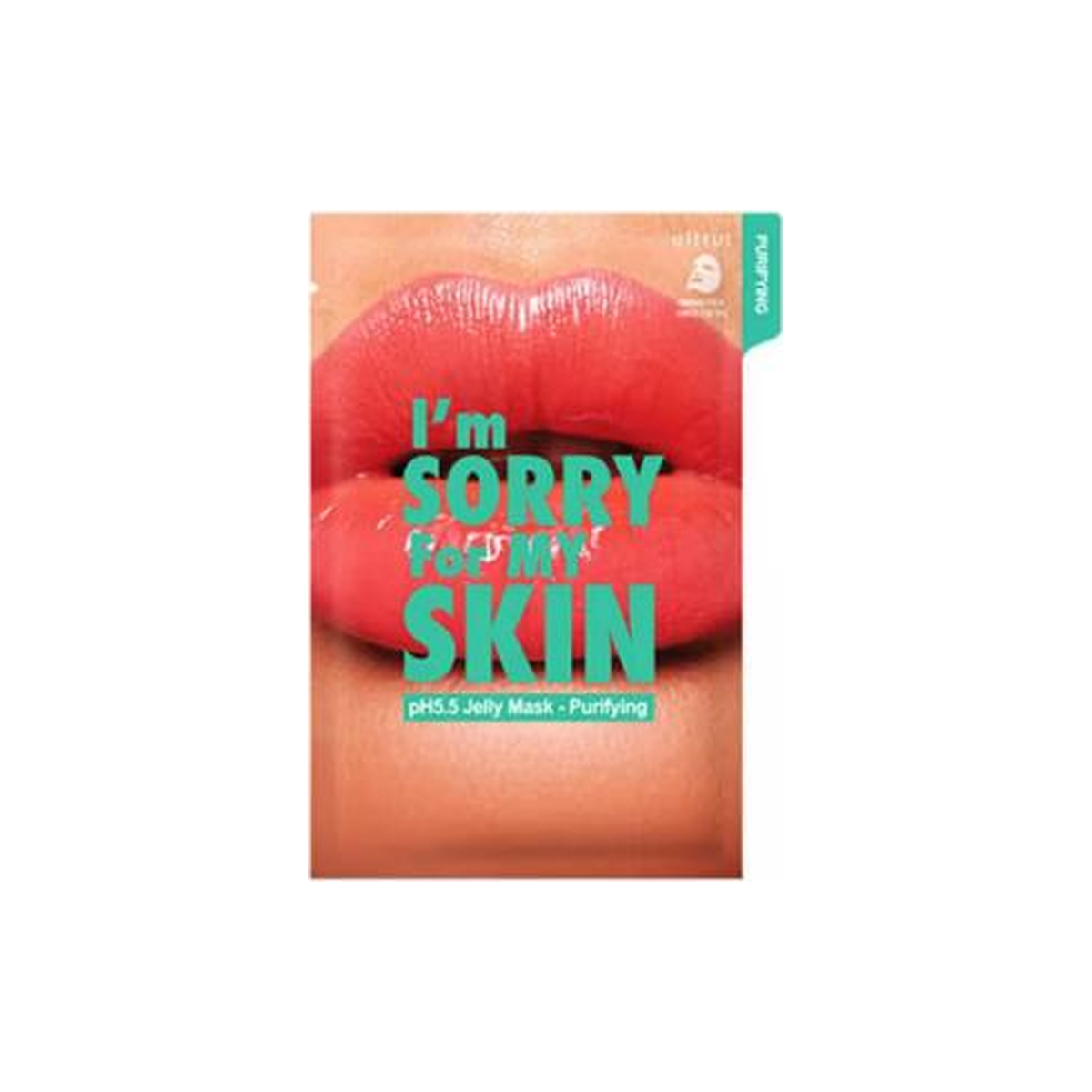 I'm Sorry For My Skin pH 5.5 Jelly Mask – Purifying - 1 Sheet Mask — exact original restored and size normalized